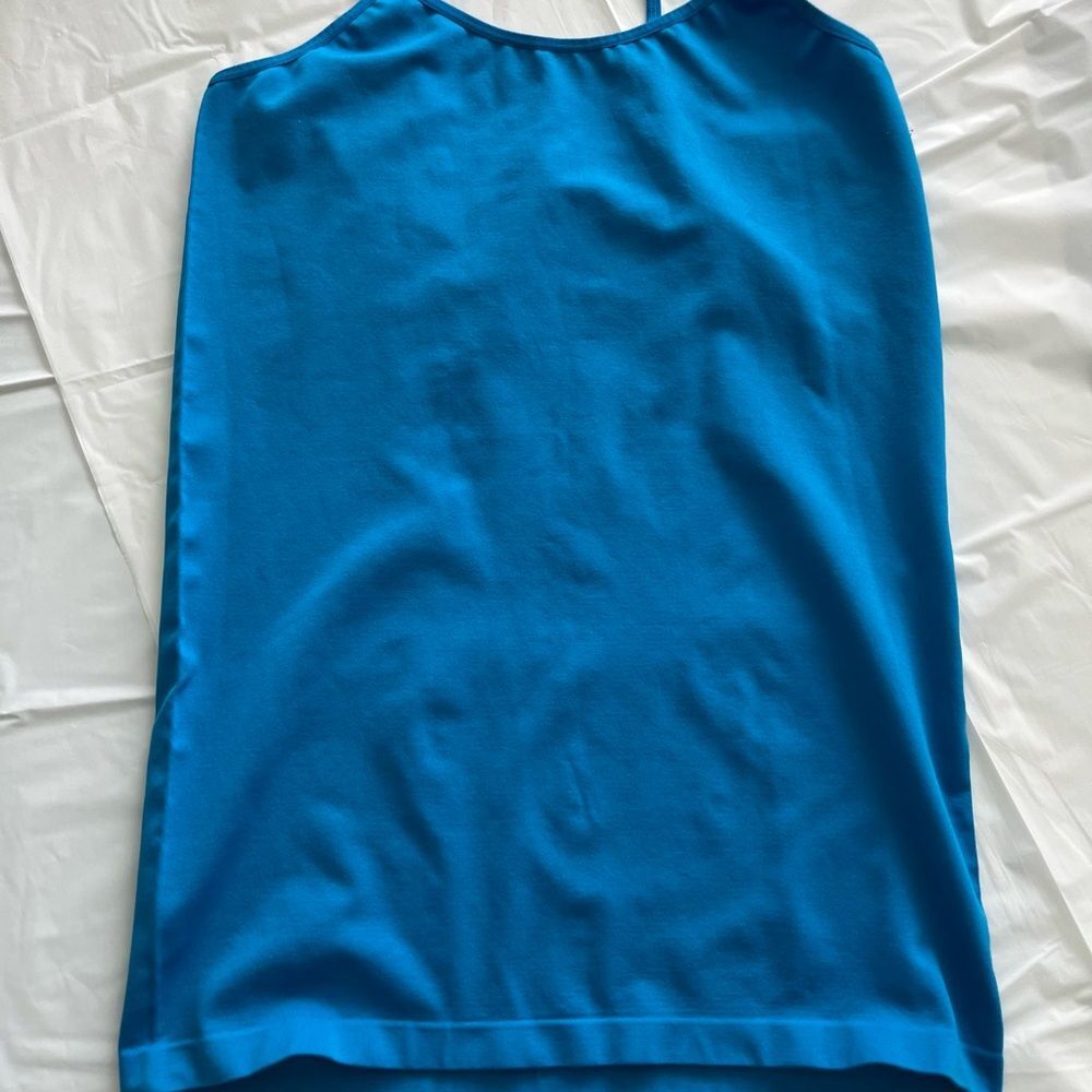 Candy Camisole with Adjustable Straps Blue Size 1X-3X EUC - Picture 2 of 6